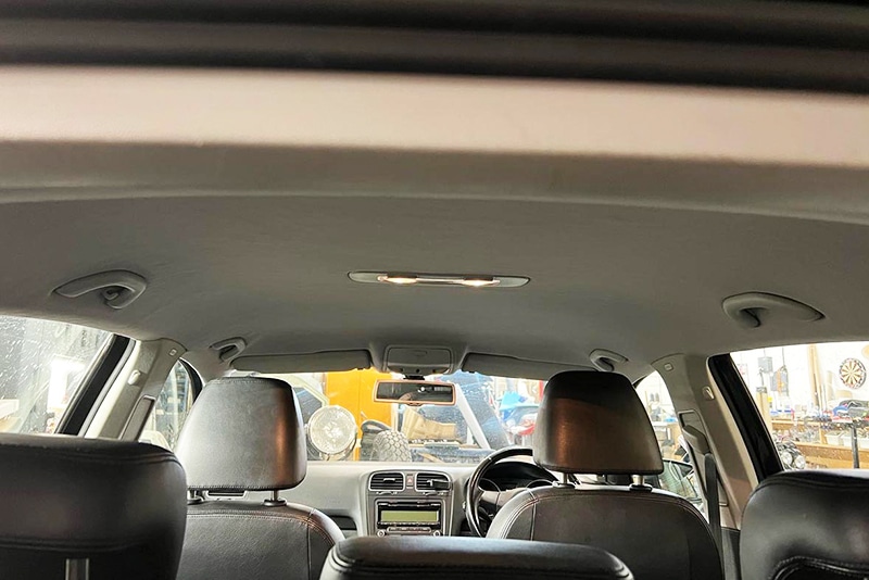 Vehicle headlining repairs