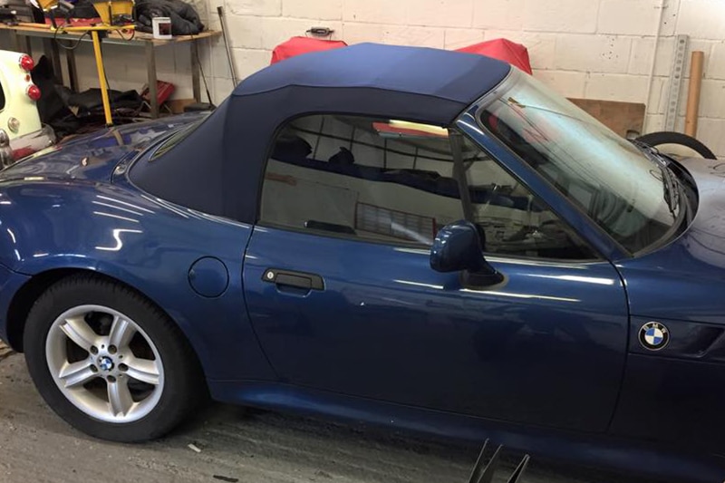BMW Replacement hood - Vehicle Upholsterers in Berkshire