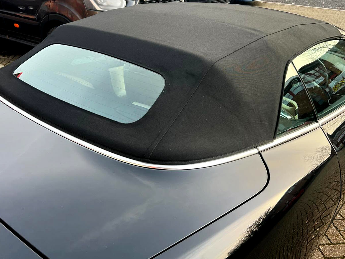 Jaguar XKR New Mohair Hood by Total Trim Solutions - Vehicle Upholsterers in Berkshire