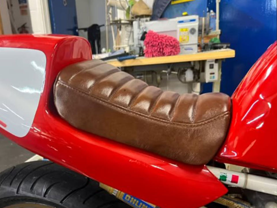 motorbike seat replacement