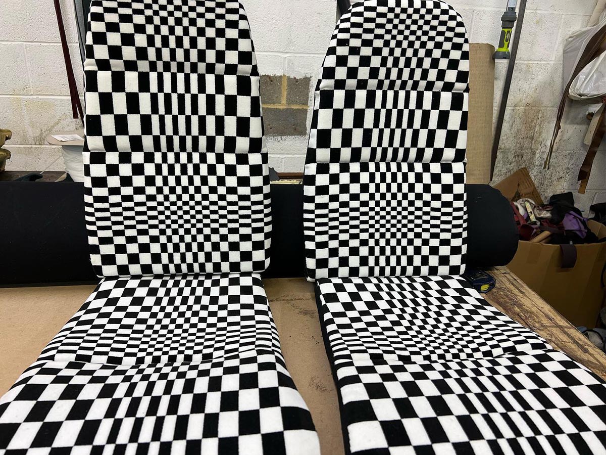 porsche fabric changed