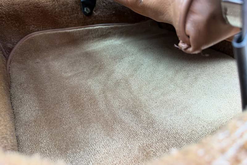 New carpet in footwells - Vehicle Upholstery